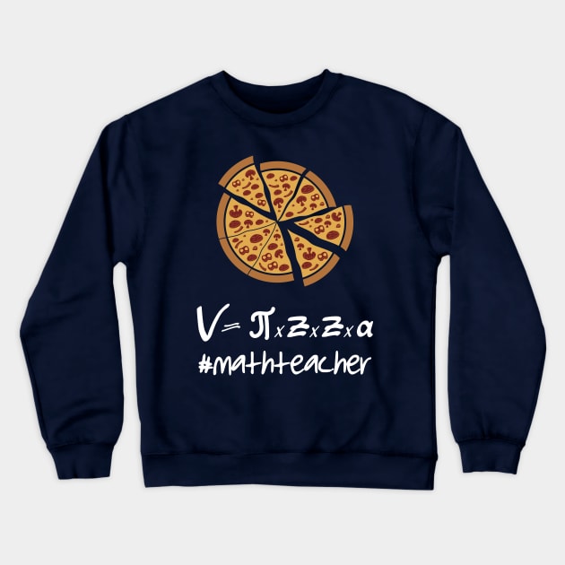 Maths lovers, Math Teacher simple design Crewneck Sweatshirt by Ribsa